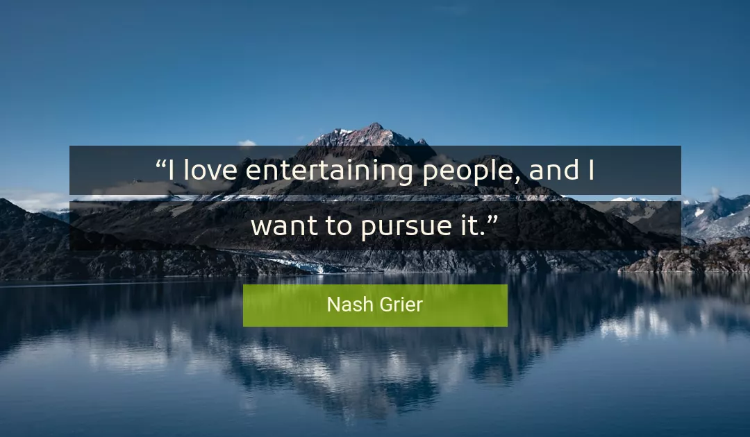 Quote About Love By Nash Grier