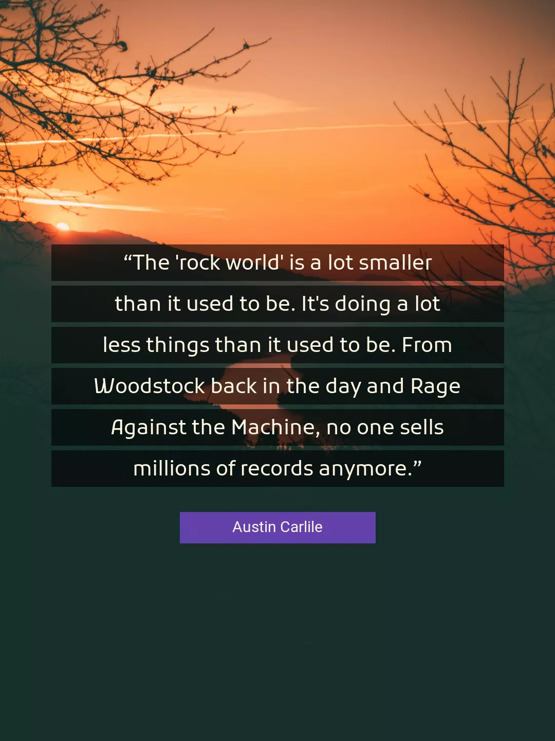 Quote About World By Austin Carlile