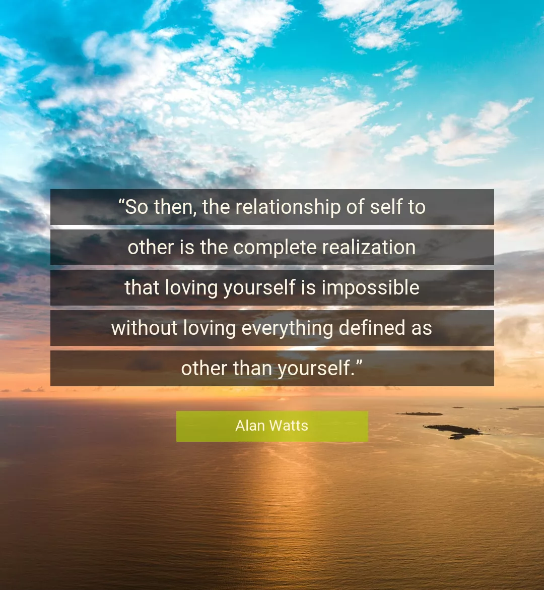 Quote About Impossible By Alan Watts