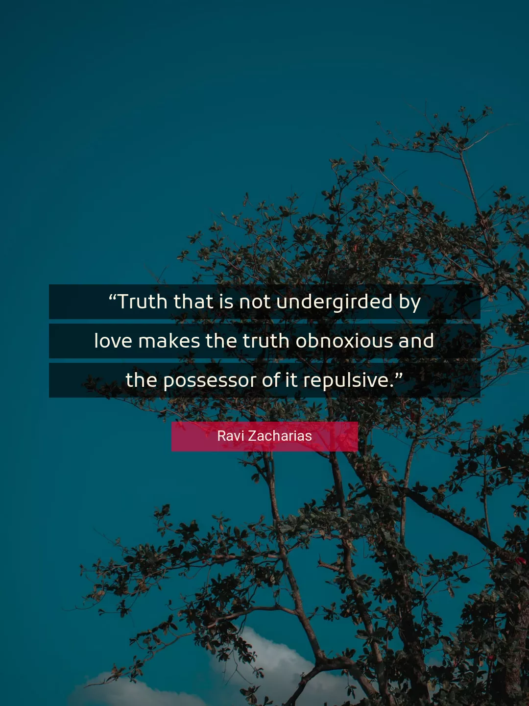 Quote About Love By Ravi Zacharias