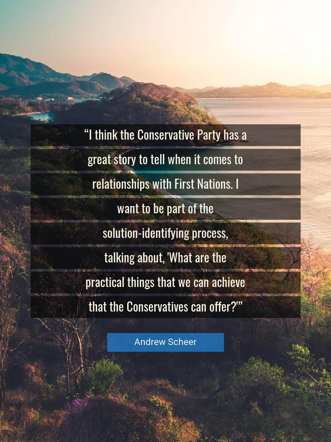 Quote About Great By Andrew Scheer