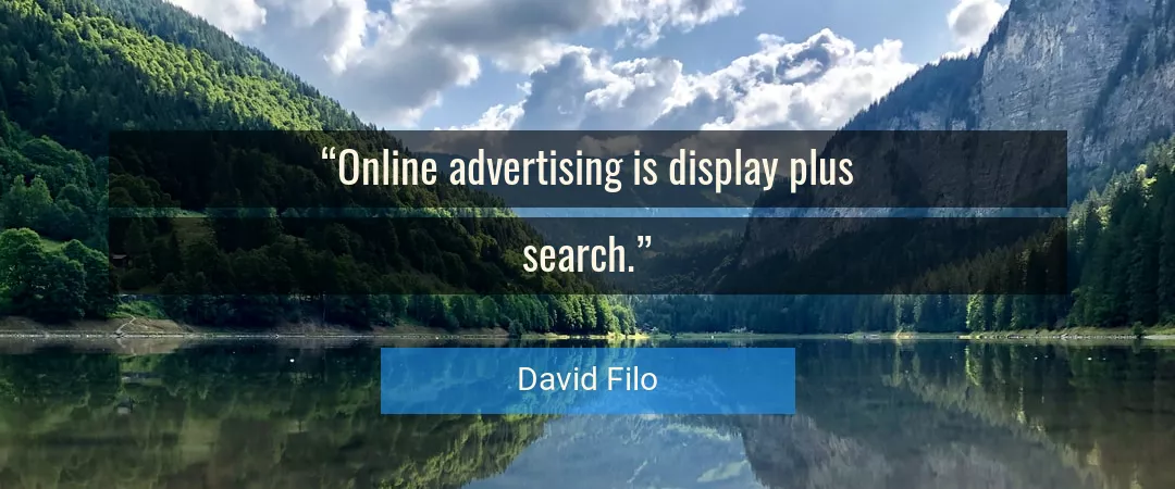 Quote About Search By David Filo