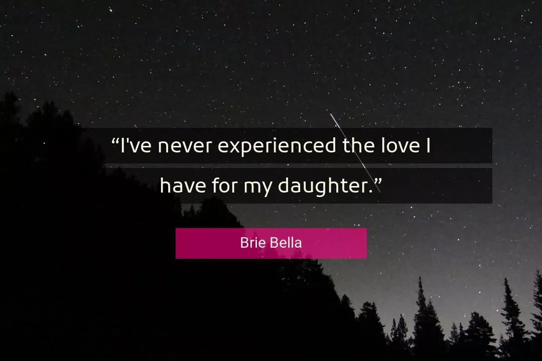 Quote About Love By Brie Bella