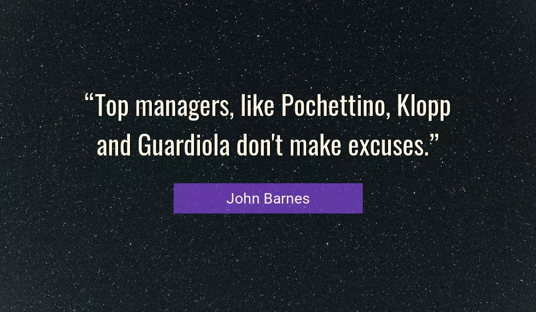 Quote About Like By John Barnes