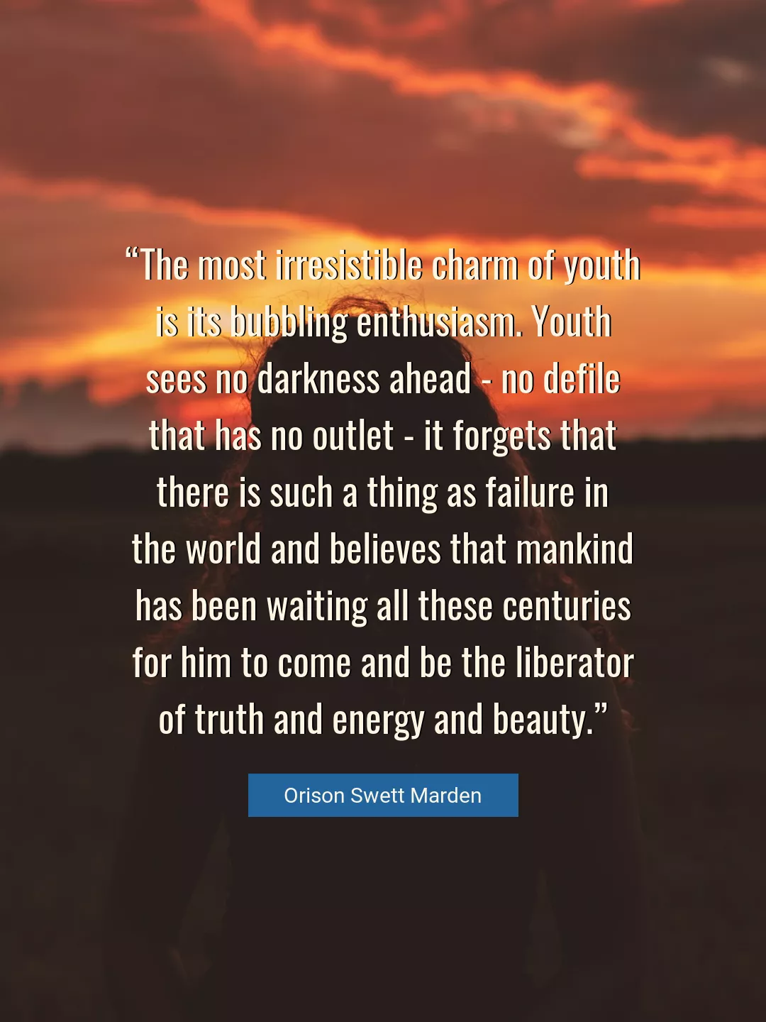 Quote About Beauty By Orison Swett Marden