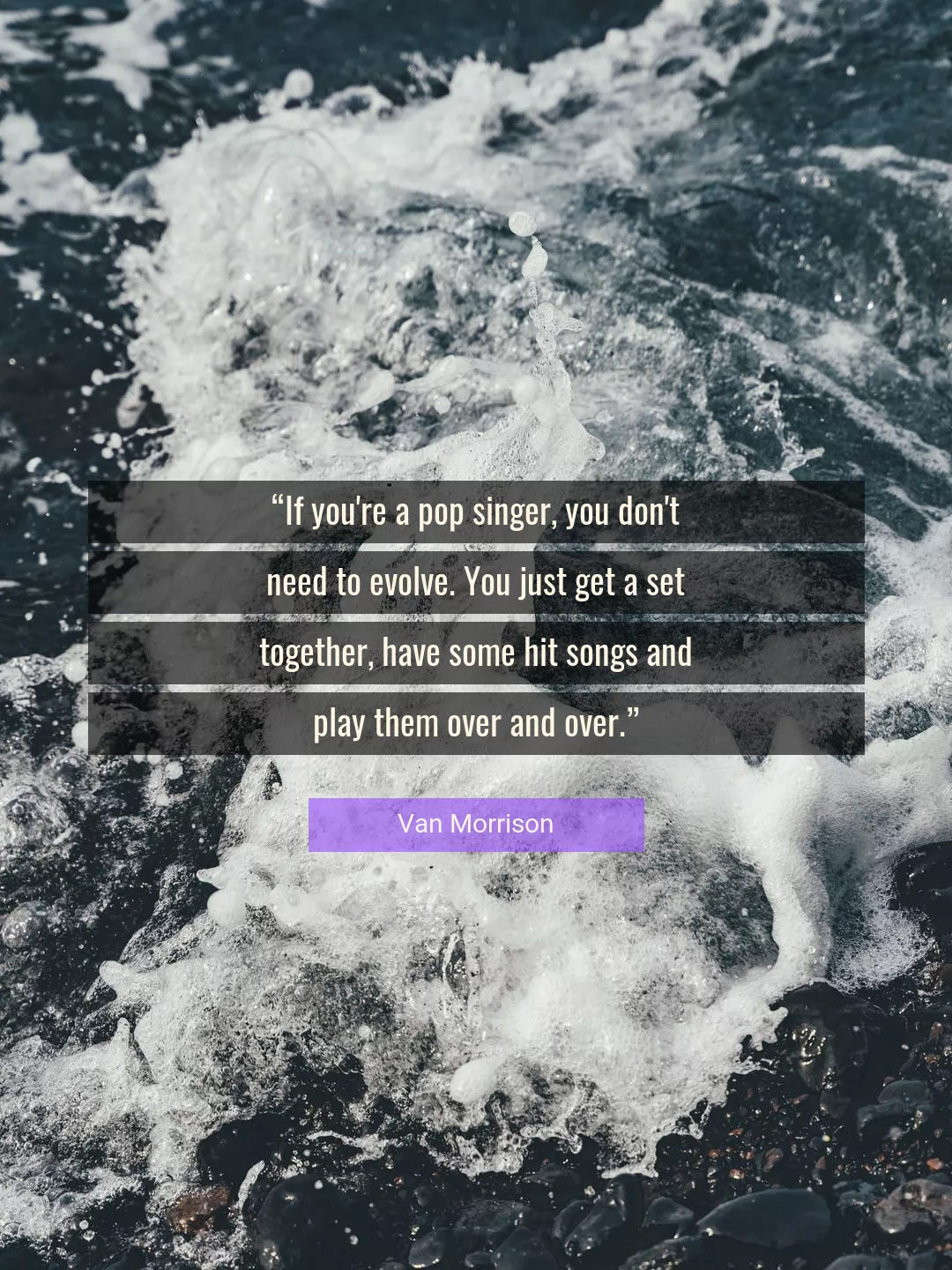 Quote About You By Van Morrison