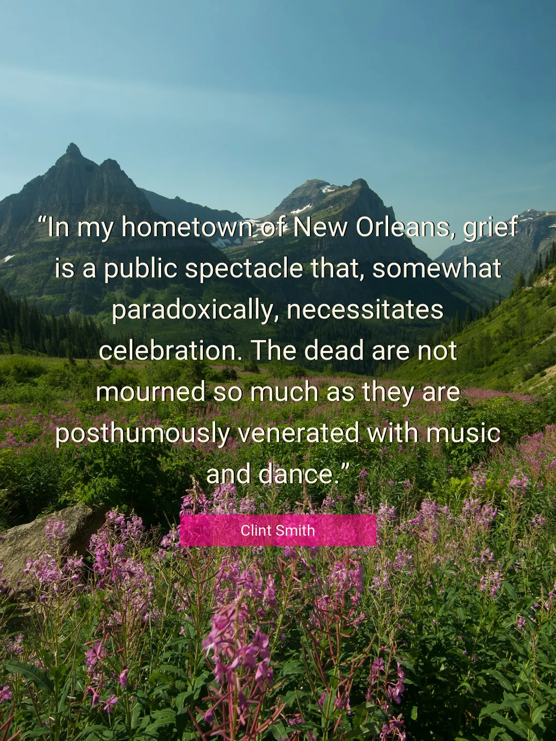 Quote About Music By Clint Smith