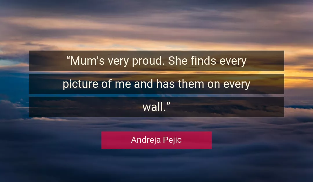 Quote About Me By Andreja Pejic