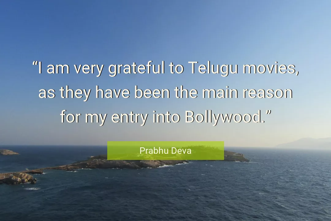 Quote About I By Prabhu Deva