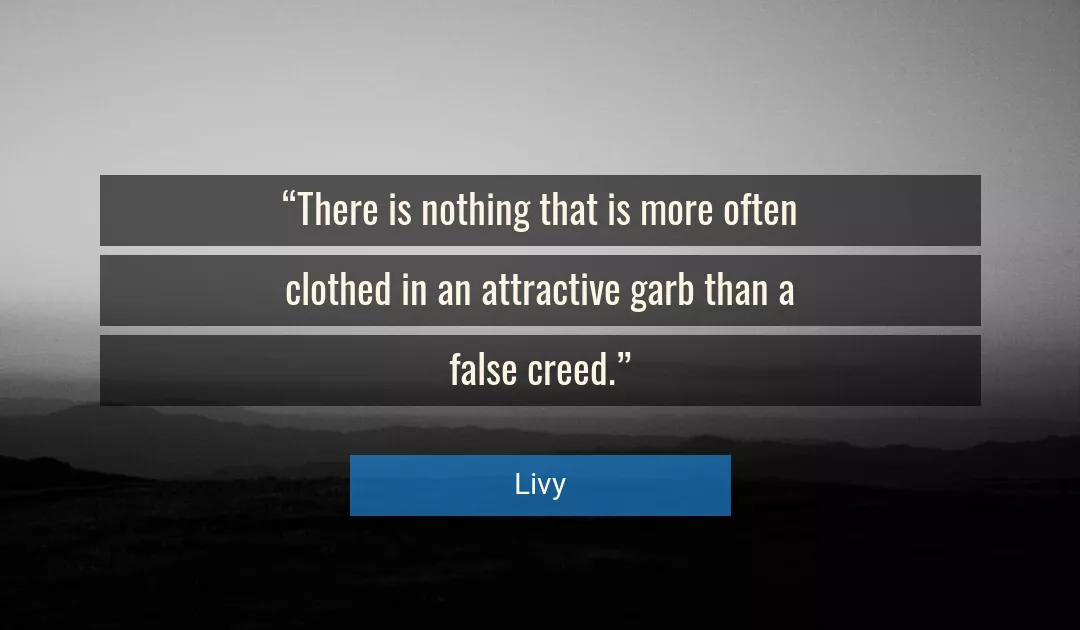 Quote About Nothing By Livy