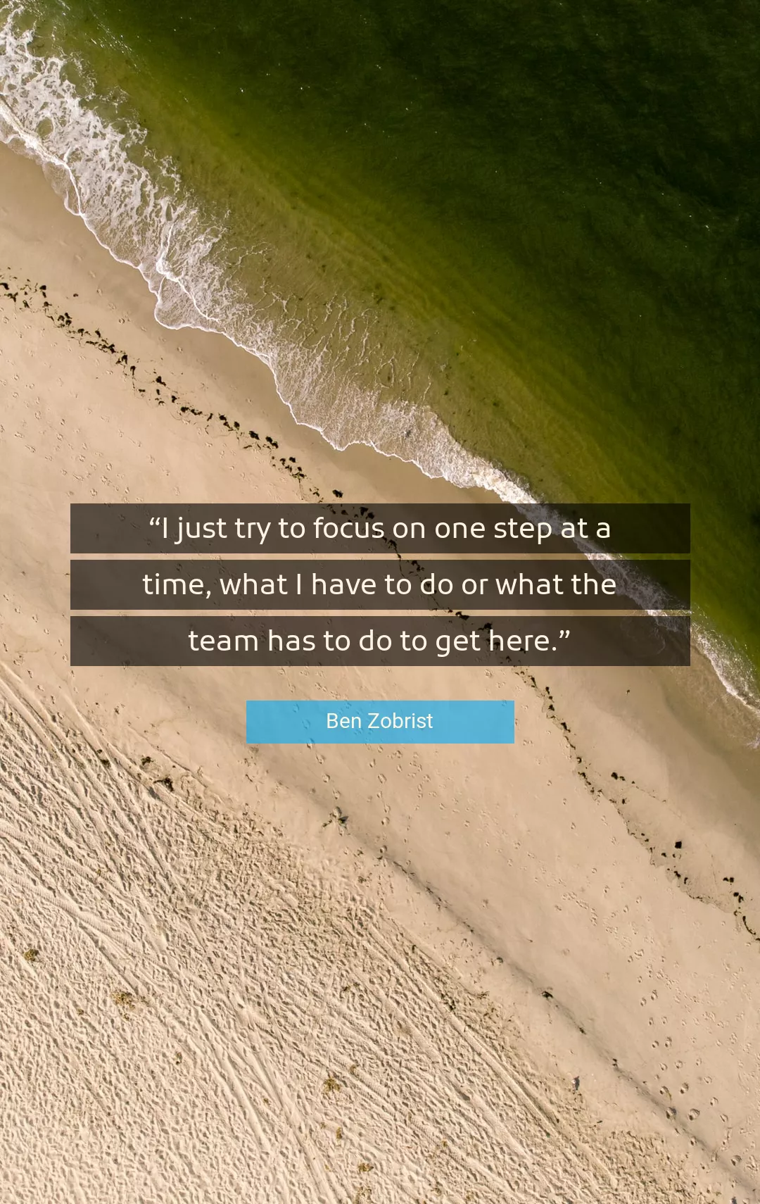 Quote About Time By Ben Zobrist