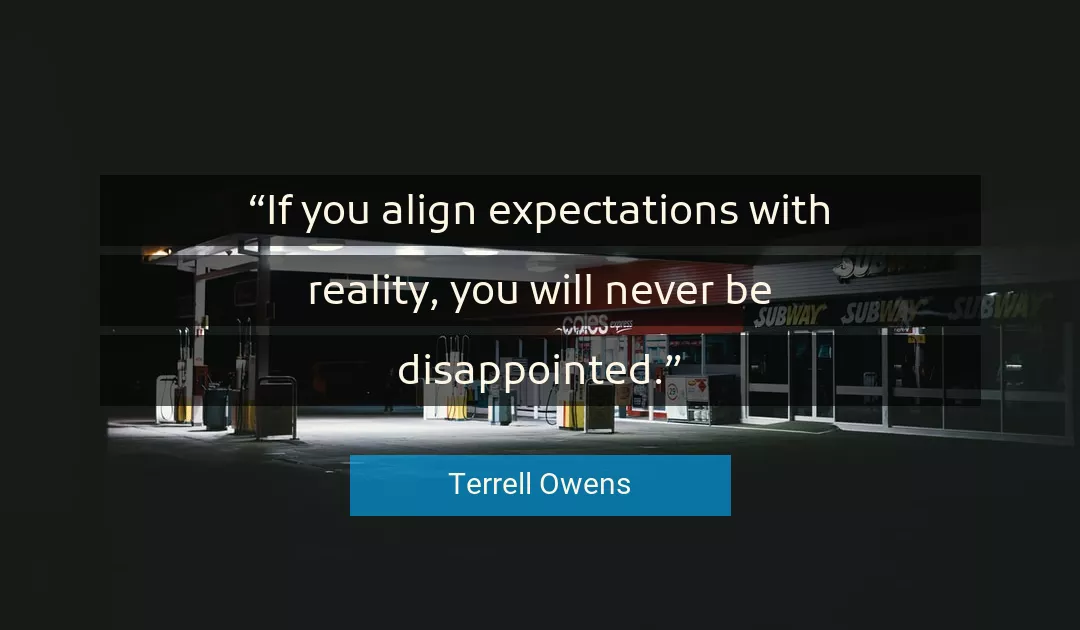 Quote About You By Terrell Owens