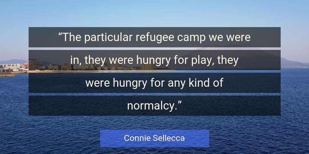 Quote About Hungry By Connie Sellecca