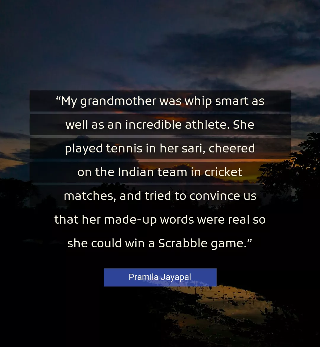 Quote About Game By Pramila Jayapal