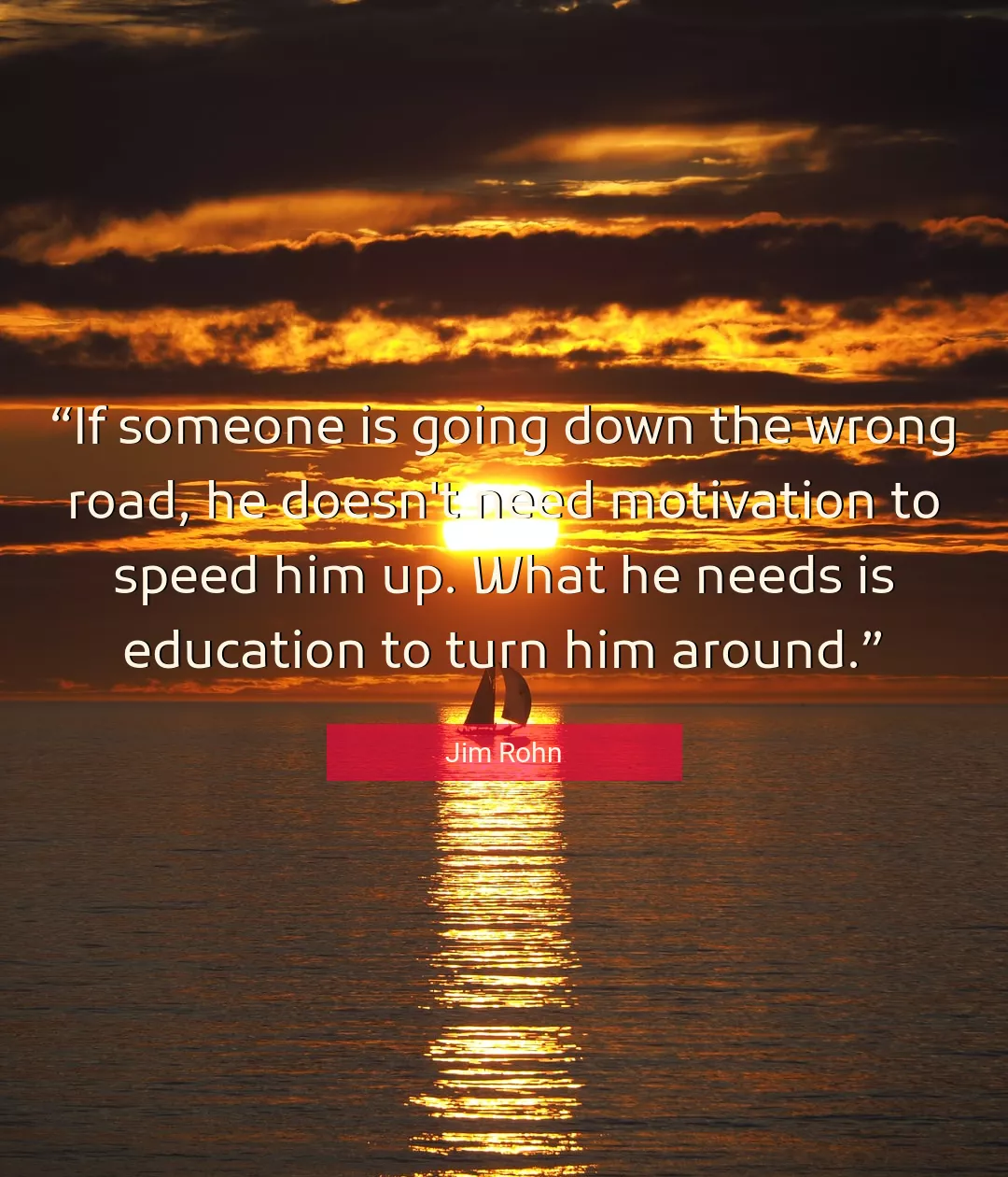 Quote About Education By Jim Rohn