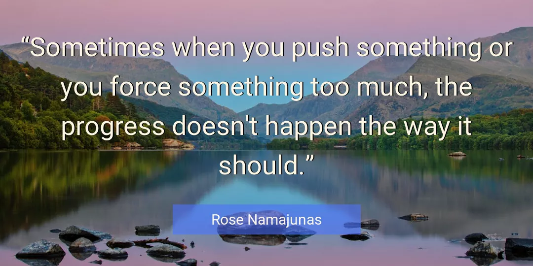Quote About You By Rose Namajunas