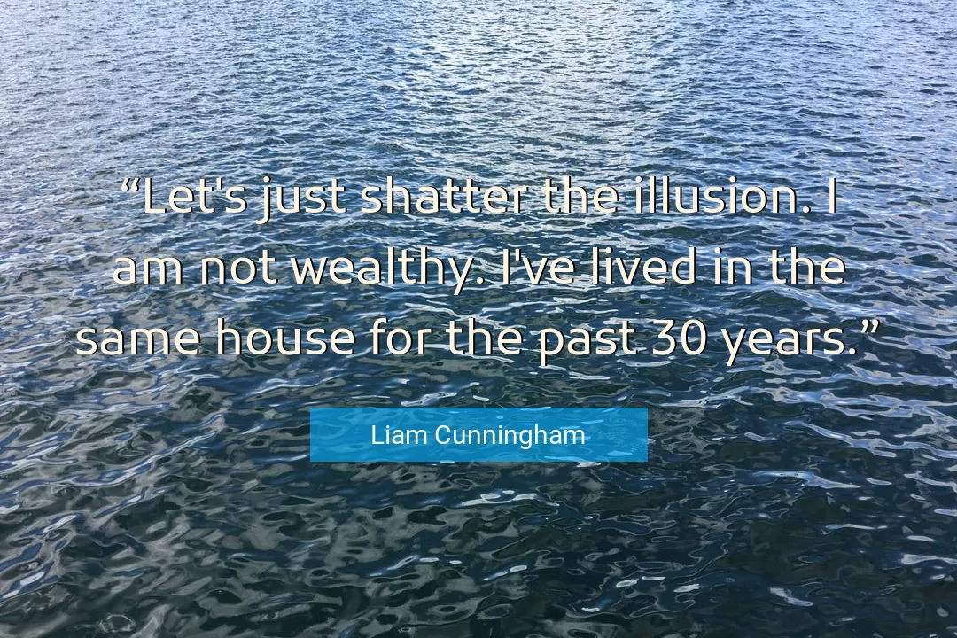 Quote About Past By Liam Cunningham