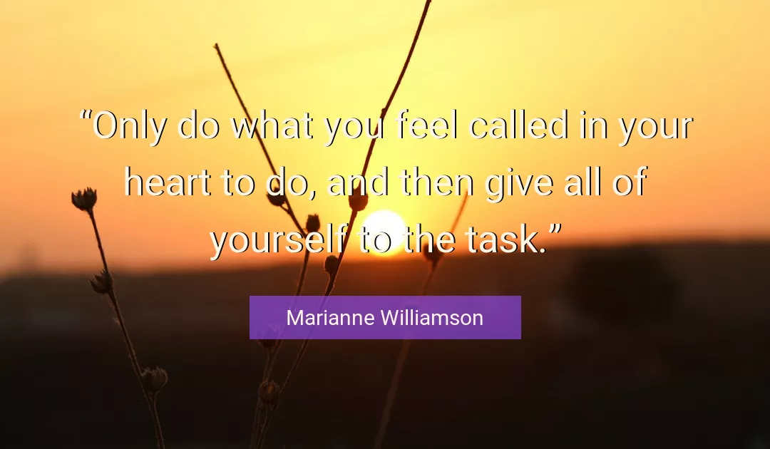 Quote About You By Marianne Williamson