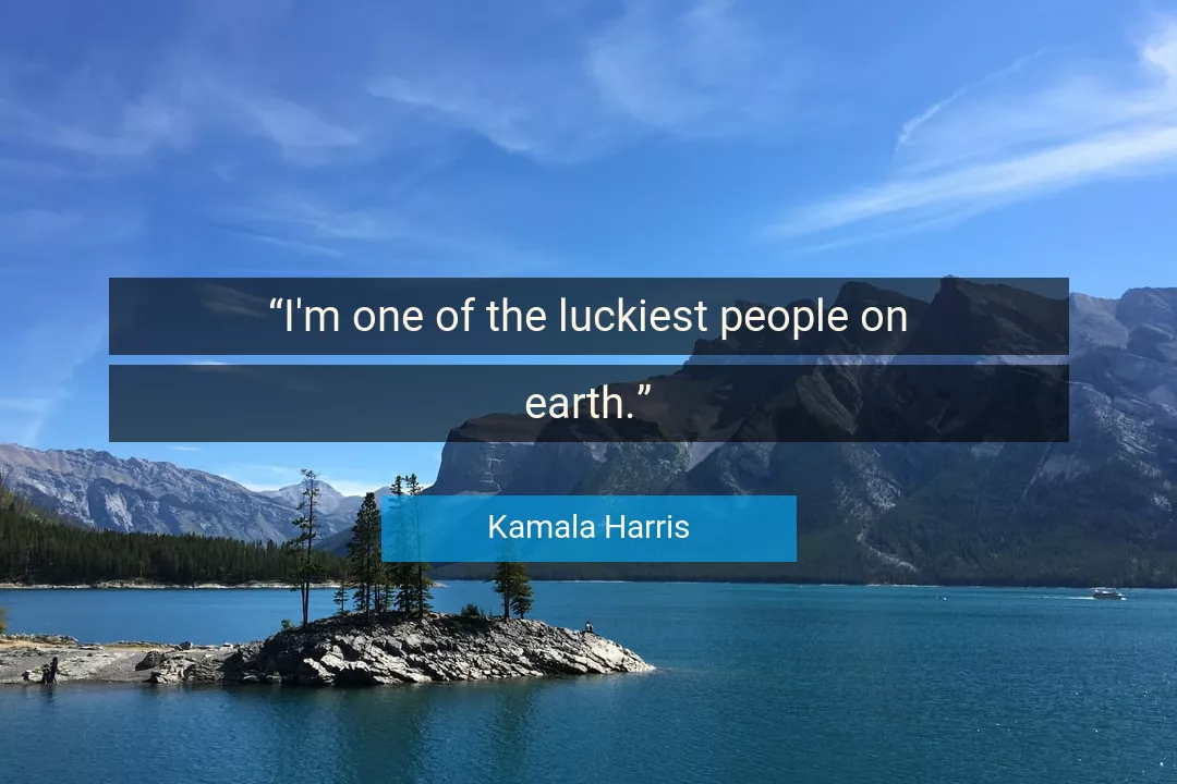 Quote About People By Kamala Harris