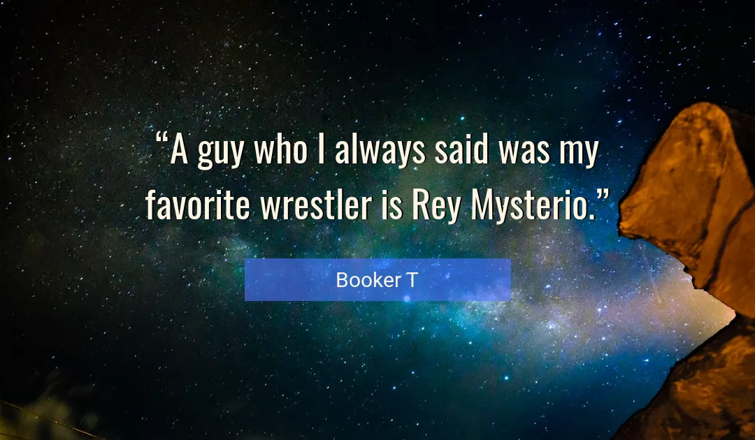 Quote About Always By Booker T