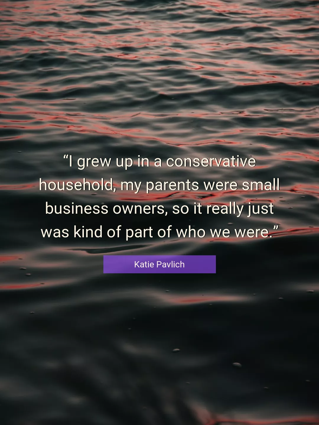 Quote About Business By Katie Pavlich