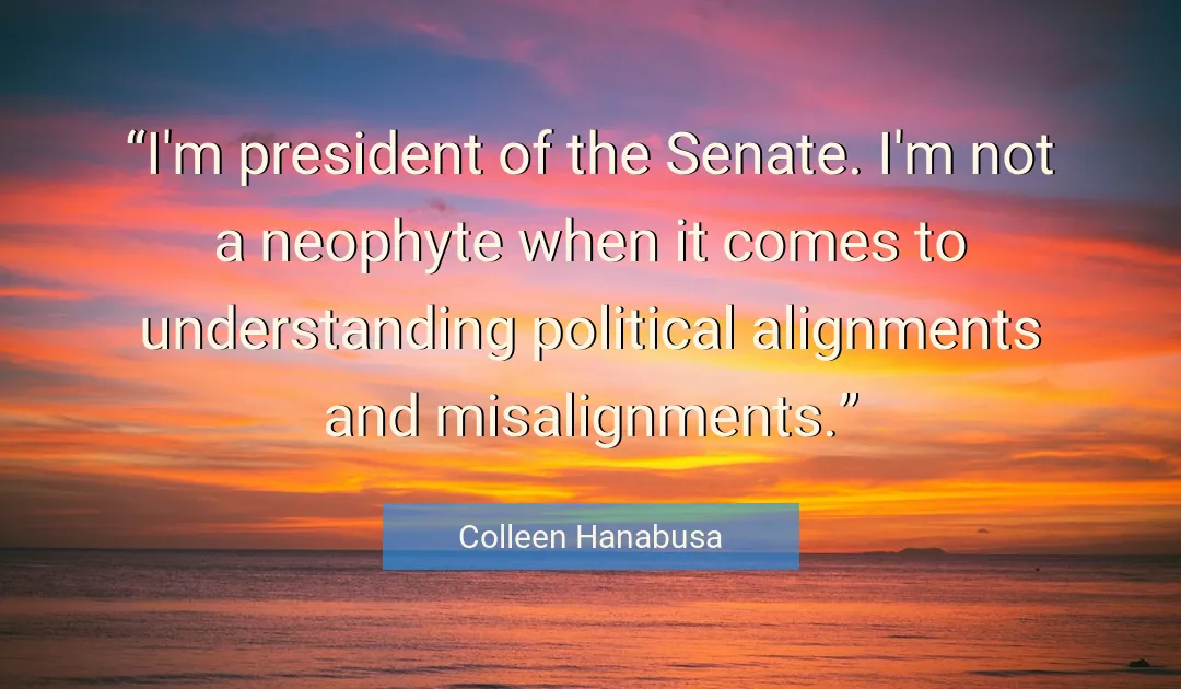Quote About Political By Colleen Hanabusa