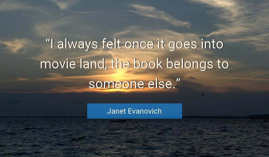Quote About Always By Janet Evanovich