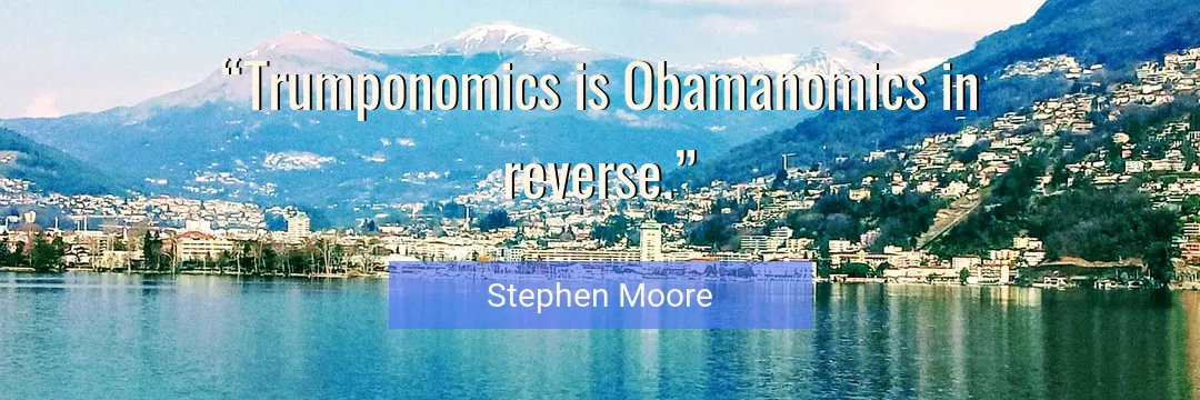 Quote About Reverse By Stephen Moore