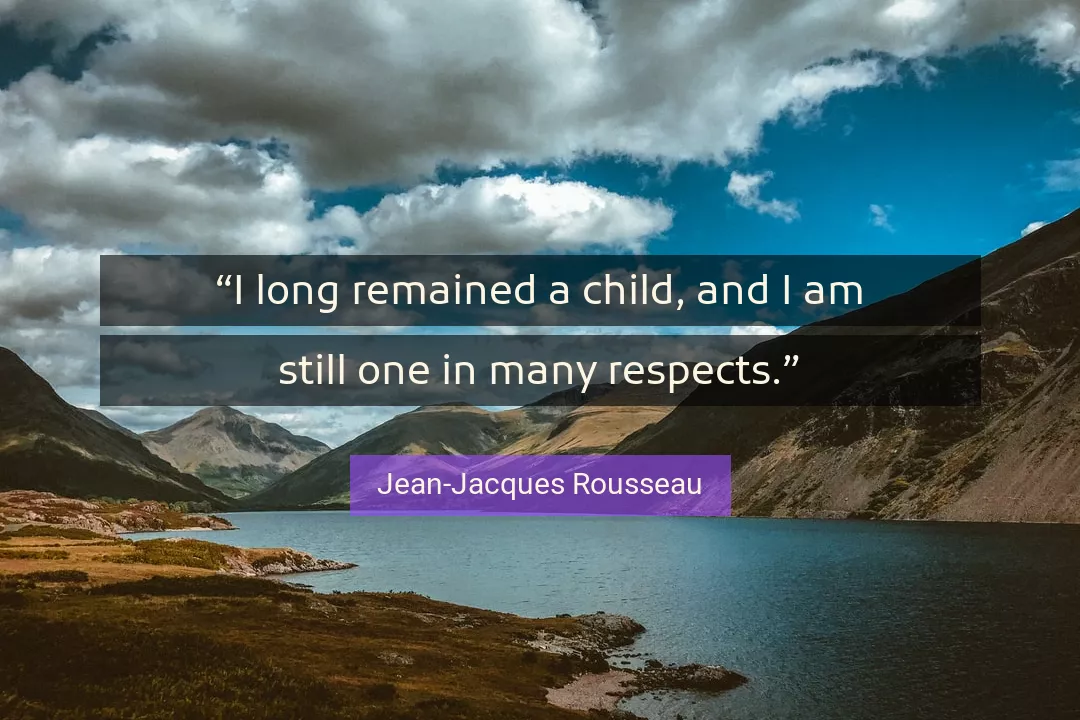 Quote About Long By Jean-Jacques Rousseau