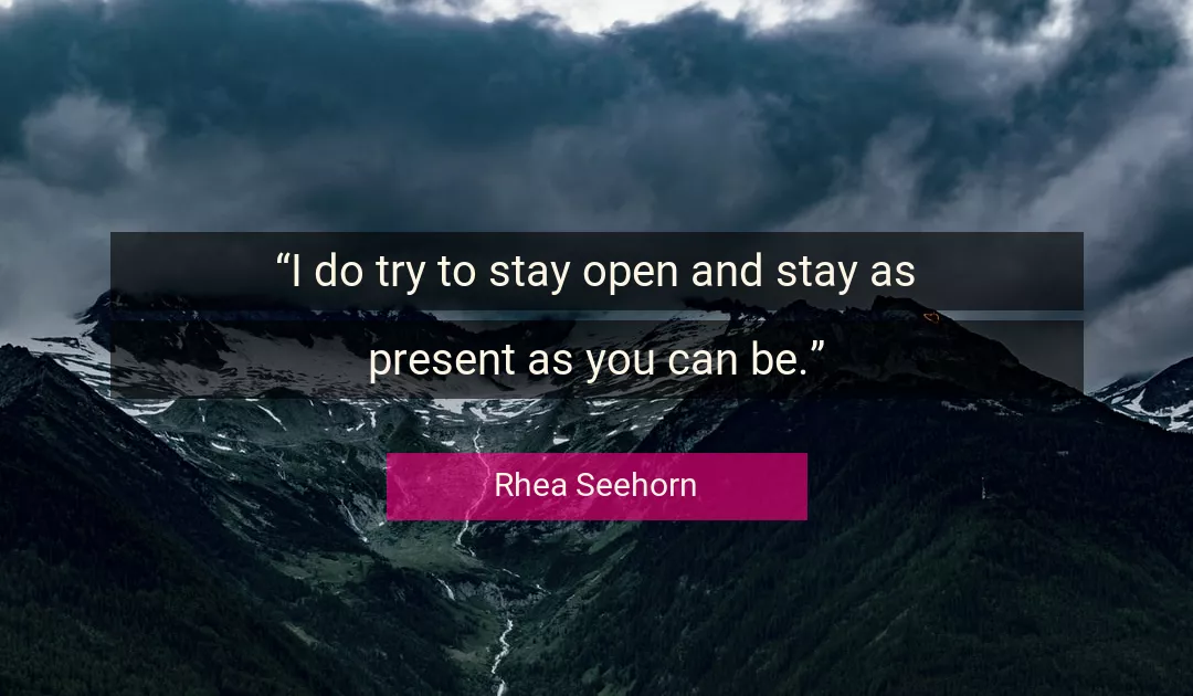 Quote About You By Rhea Seehorn