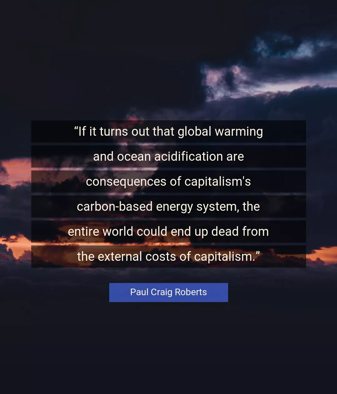 Quote About World By Paul Craig Roberts