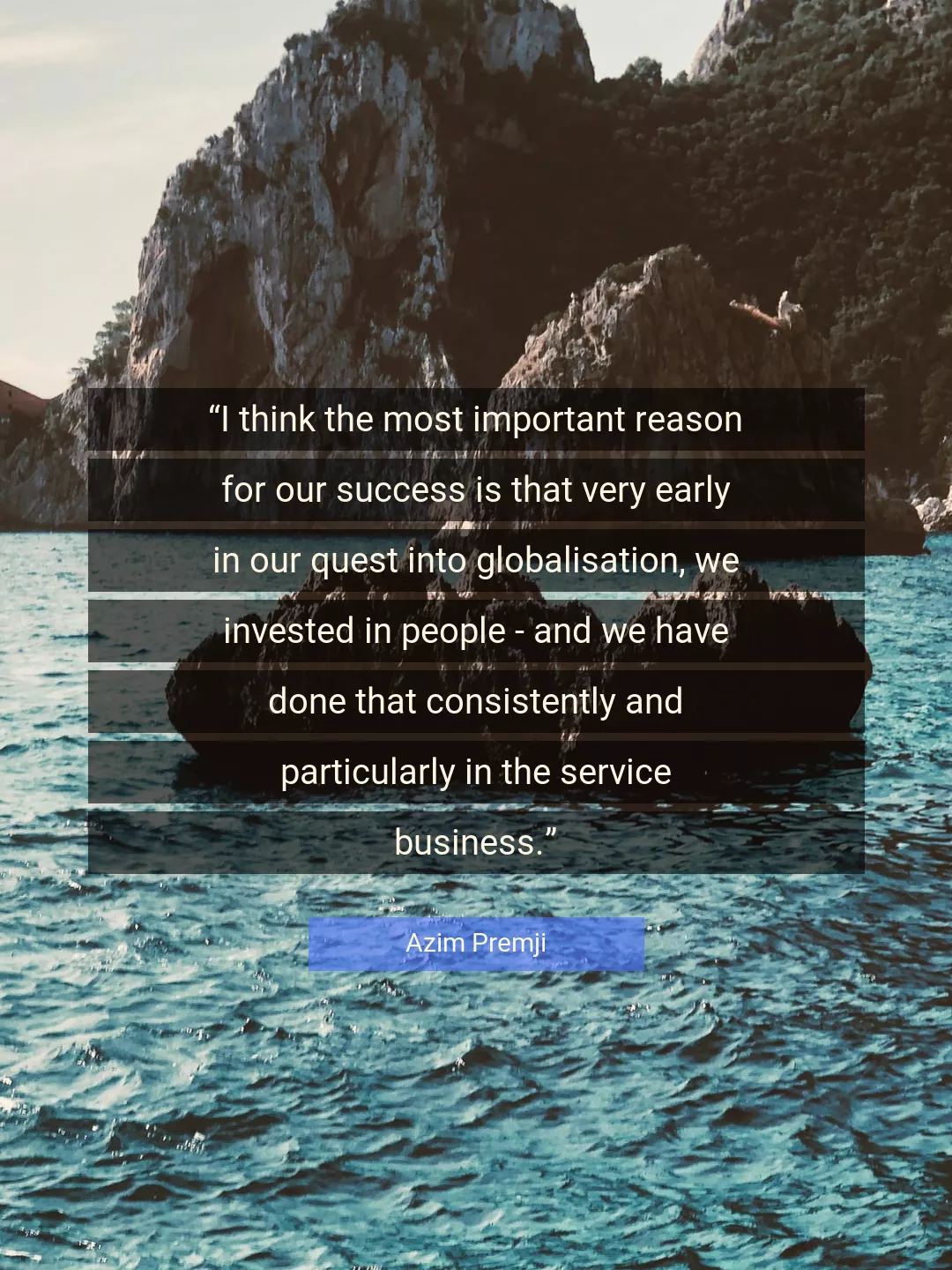 Quote About Success By Azim Premji