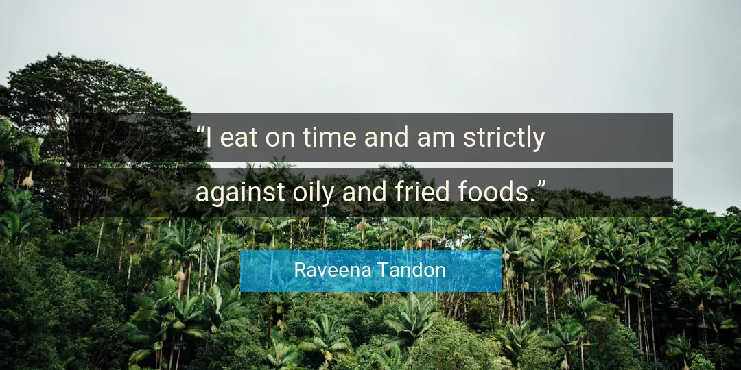 Quote About Time By Raveena Tandon