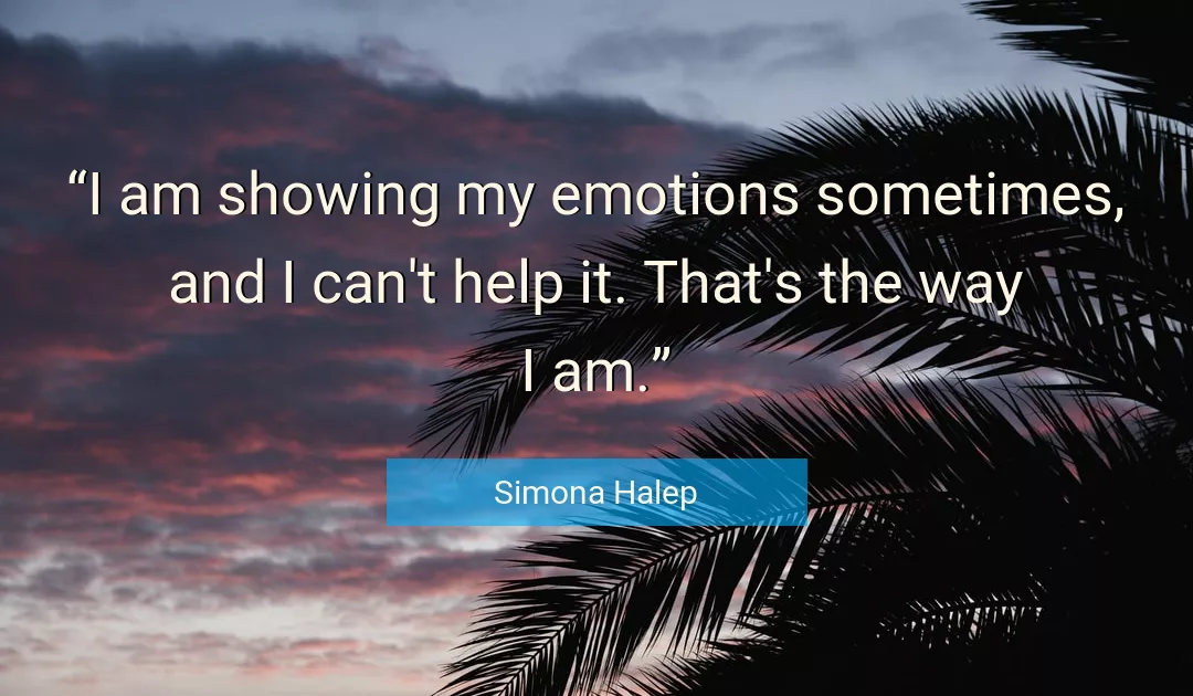 Quote About I By Simona Halep