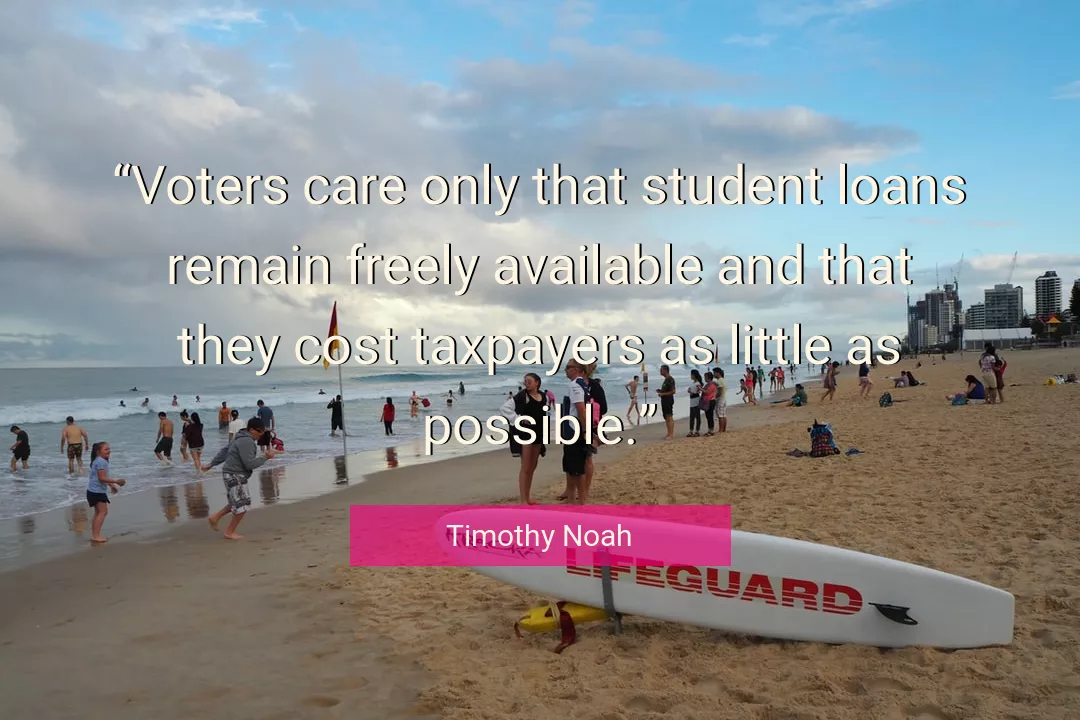 Quote About Possible By Timothy Noah