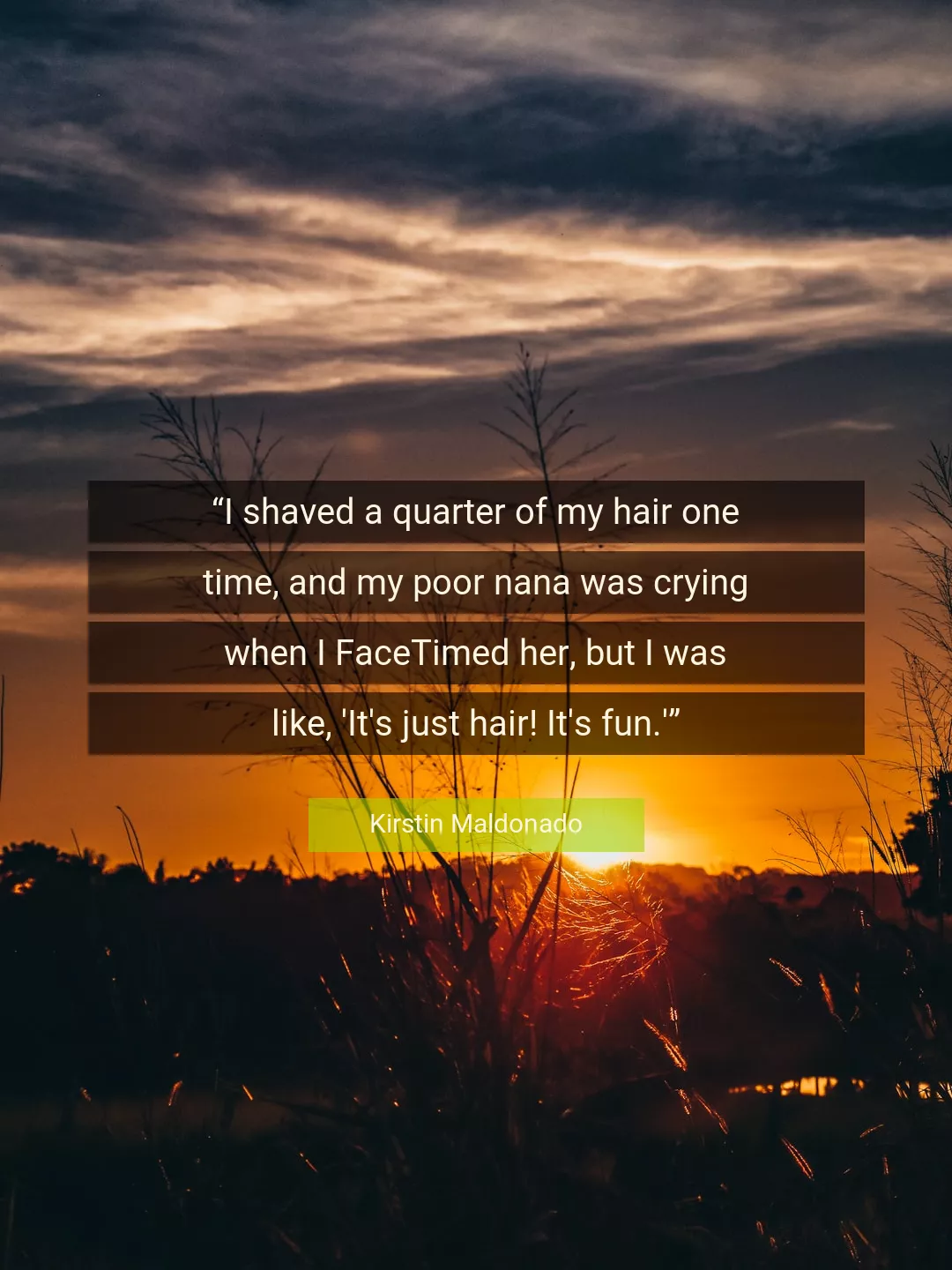 Quote About Time By Kirstin Maldonado