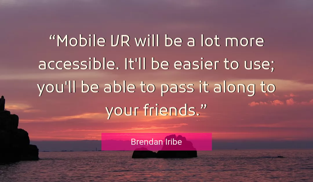 Quote About You By Brendan Iribe