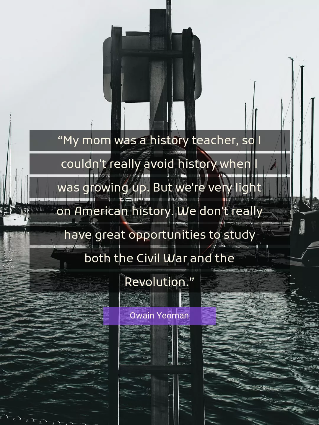 Quote About History By Owain Yeoman