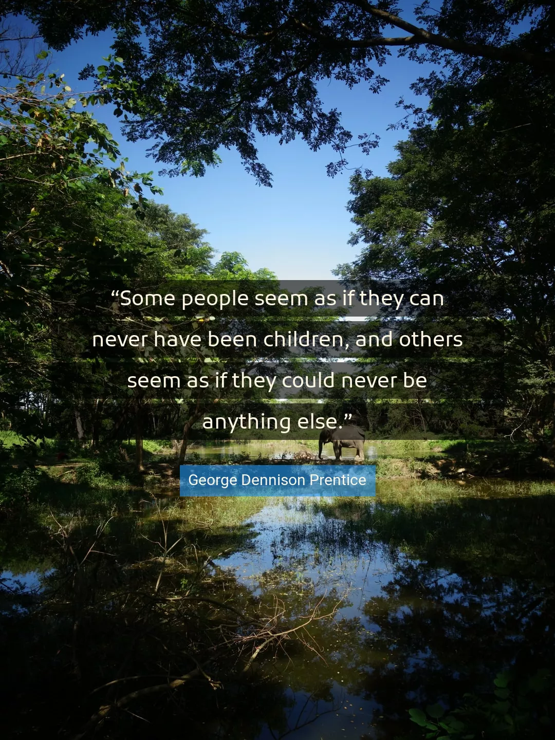 Quote About People By George Dennison Prentice