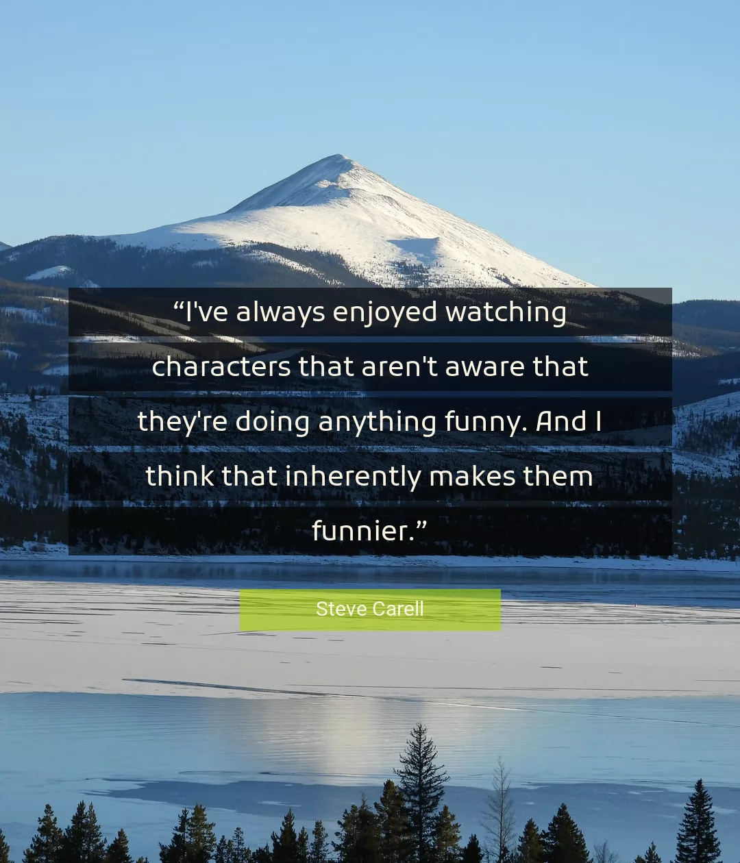 Quote About Funny By Steve Carell
