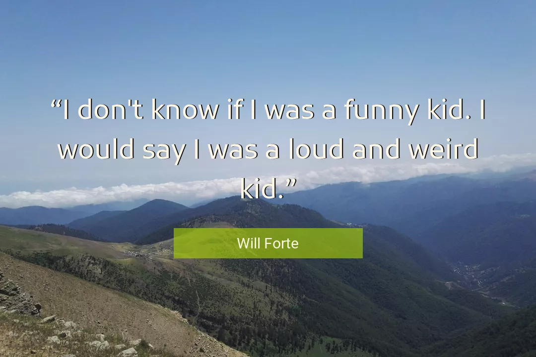 Quote About Funny By Will Forte