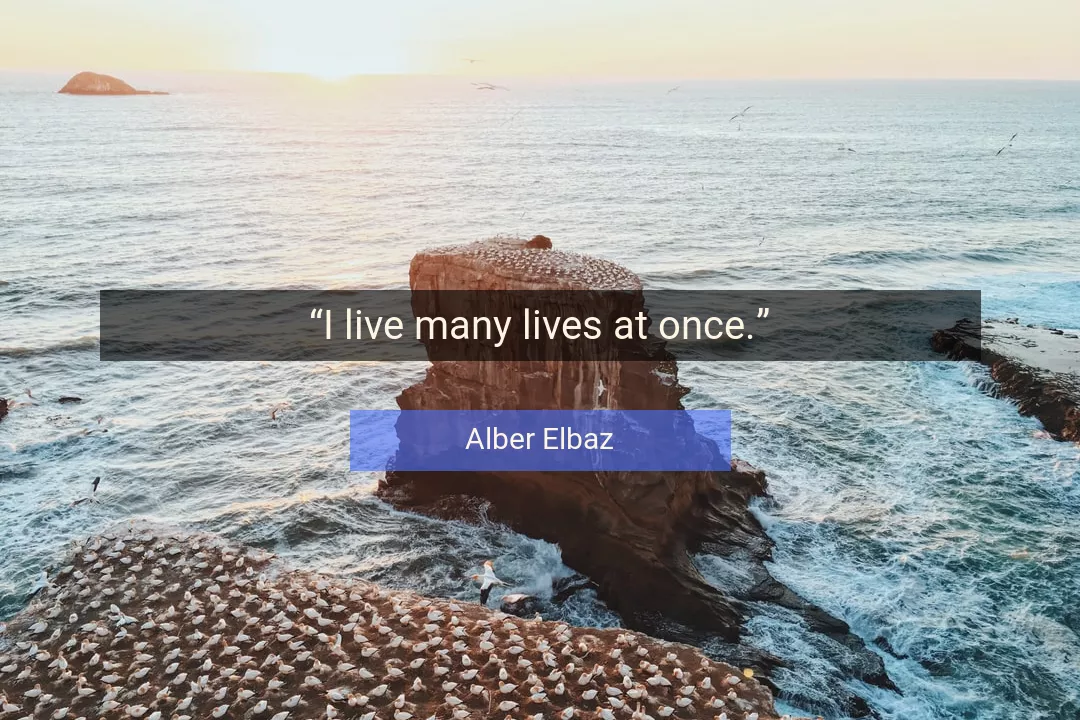 Quote About Live By Alber Elbaz