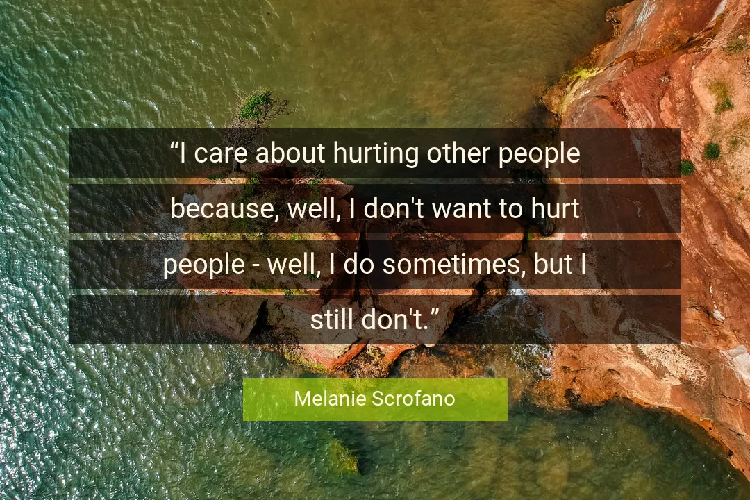 Quote About People By Melanie Scrofano