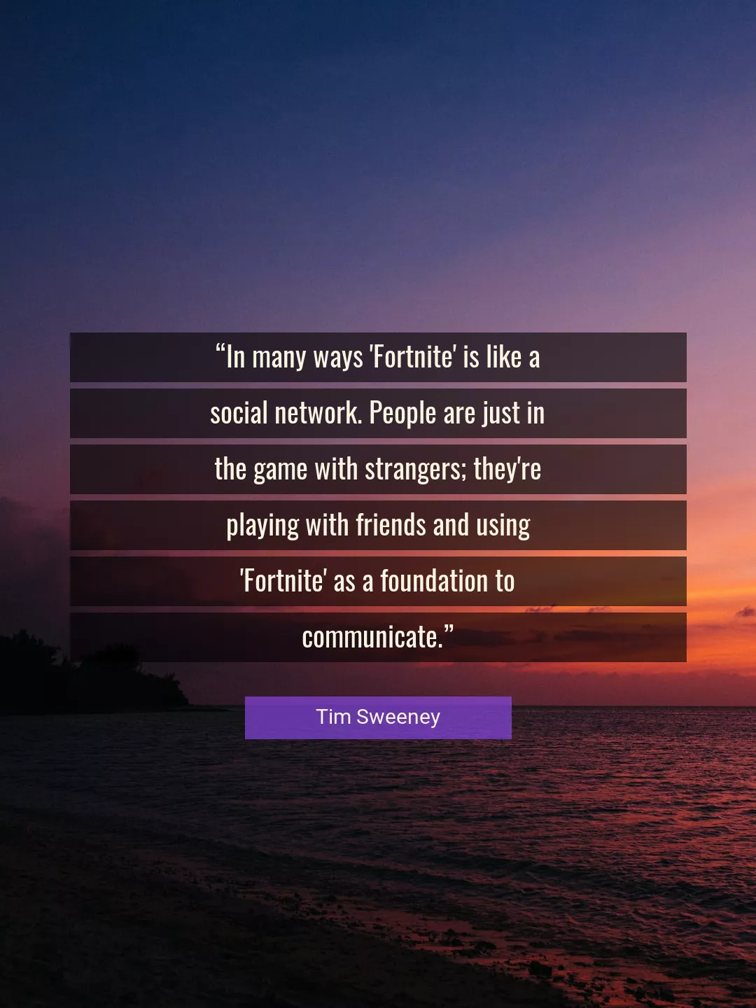 Quote About People By Tim Sweeney