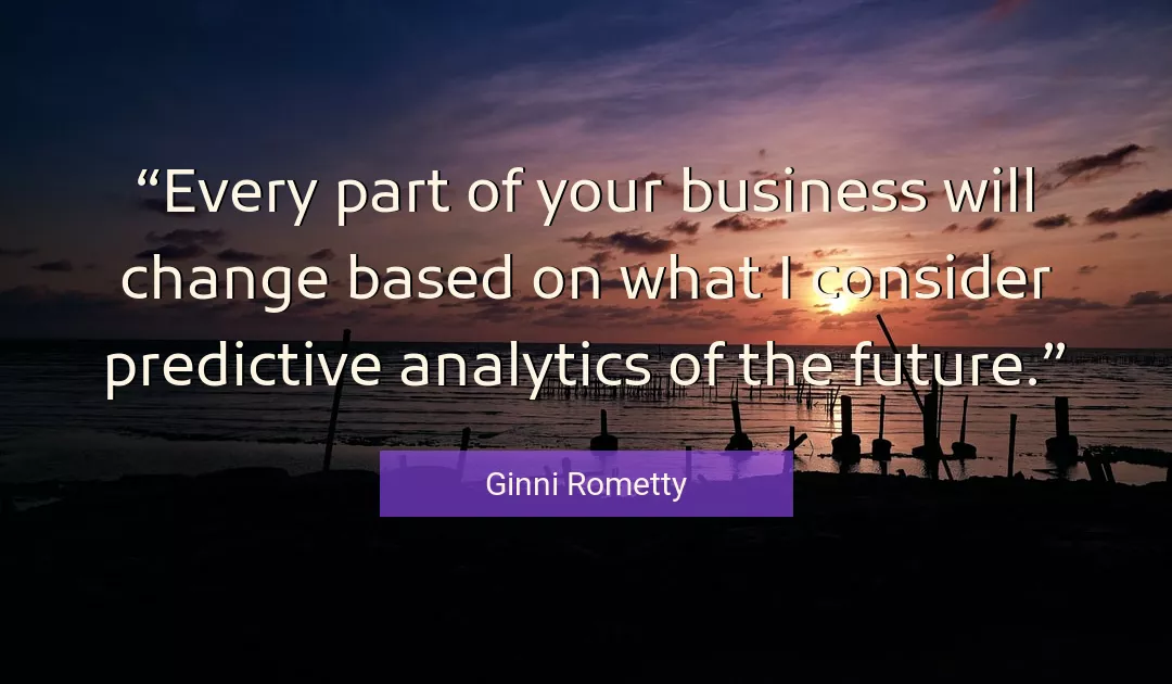Quote About Change By Ginni Rometty