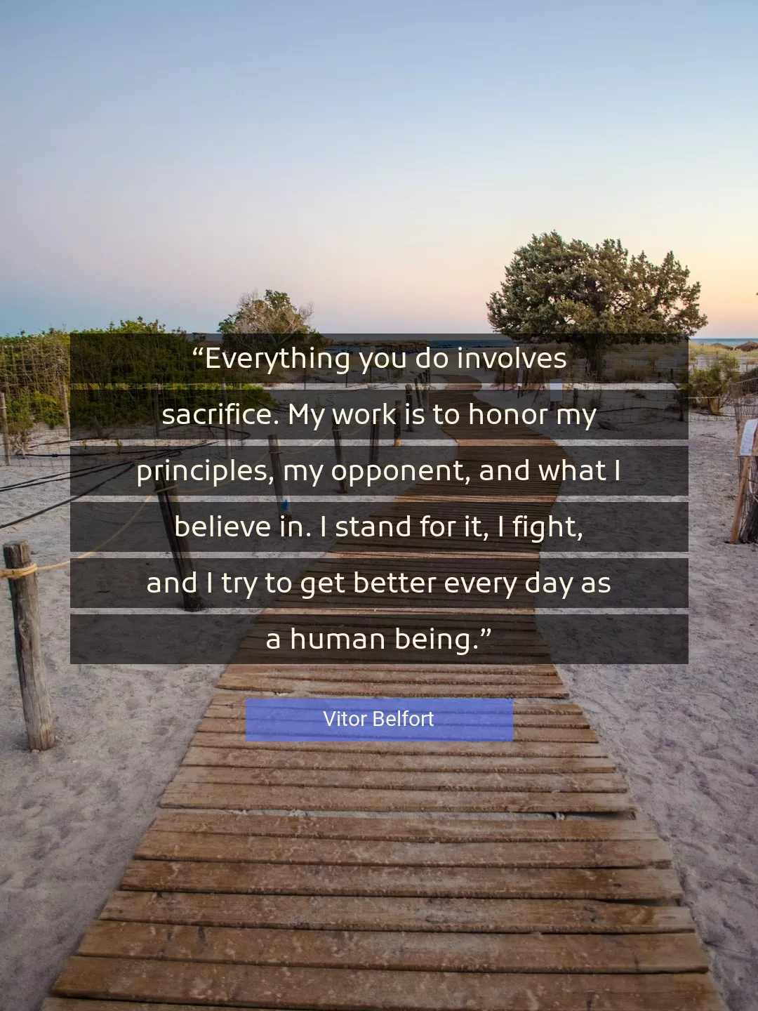 Quote About You By Vitor Belfort