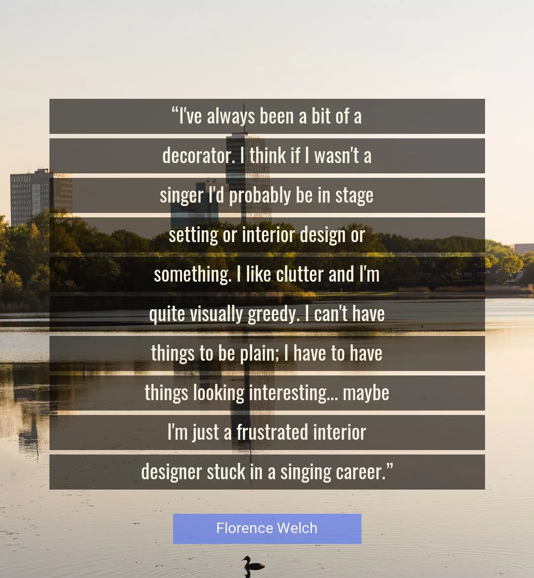 Quote About Singing By Florence Welch