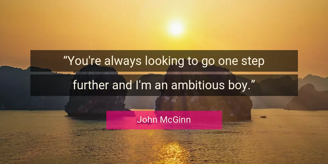 Quote About You By John McGinn