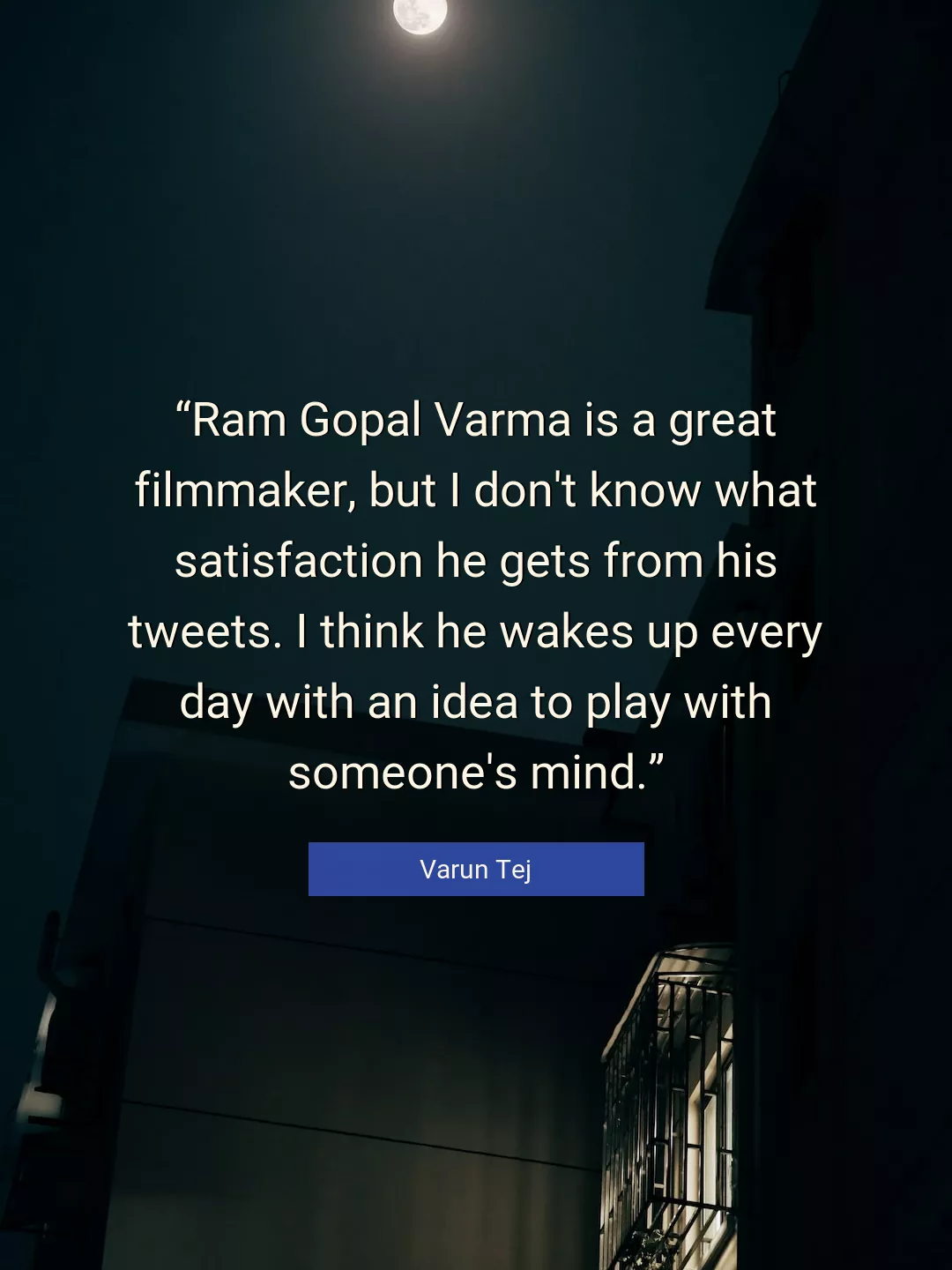 Quote About Day By Varun Tej