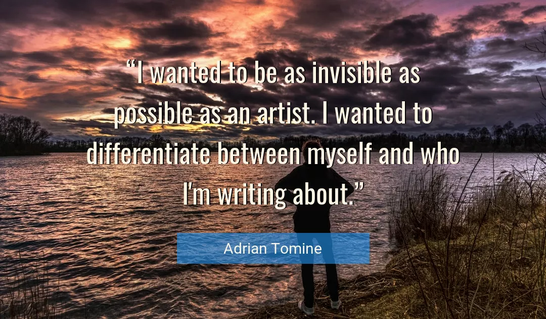 Quote About Myself By Adrian Tomine